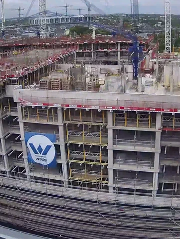 Time-lapse of Grand Canal Harbour, Dublin